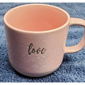 Belle Maison Mug Pink Love Dishwasher And Microwave Safe great gift mothers day